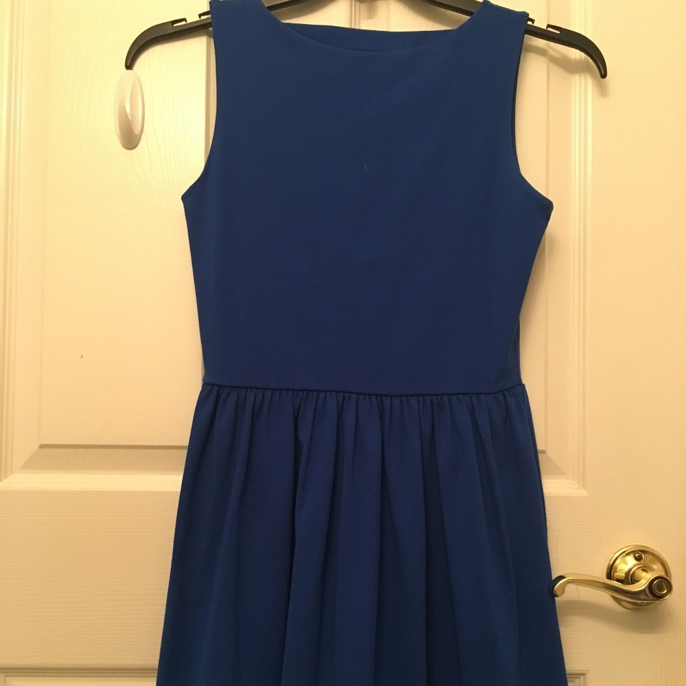 Royal Blue Dress